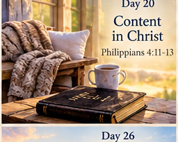 Contentment in Christ — Daily Devotional 50