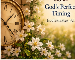 A Time for Every Season — Daily Devotional 58